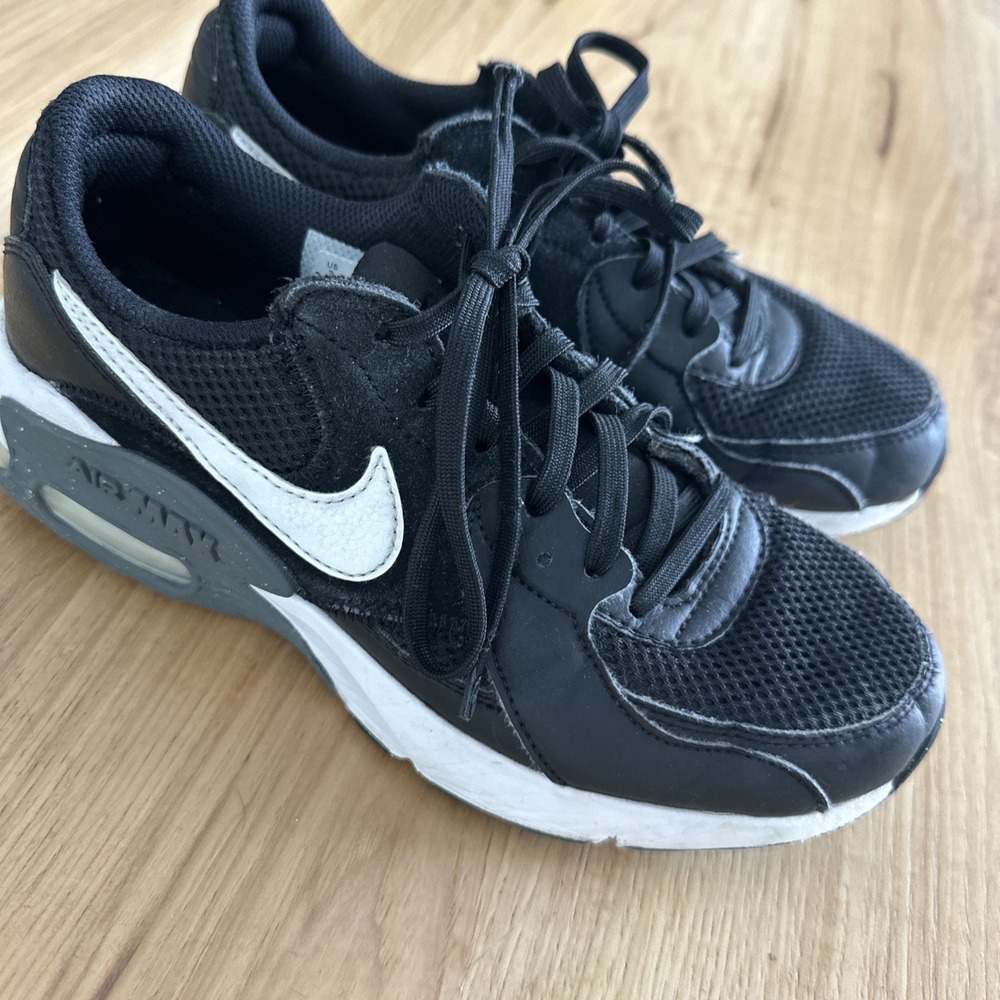 Nike Shoes Youth 7 Air Max Excee Sneakers Black Lace Up Comfort Low CD5432-003